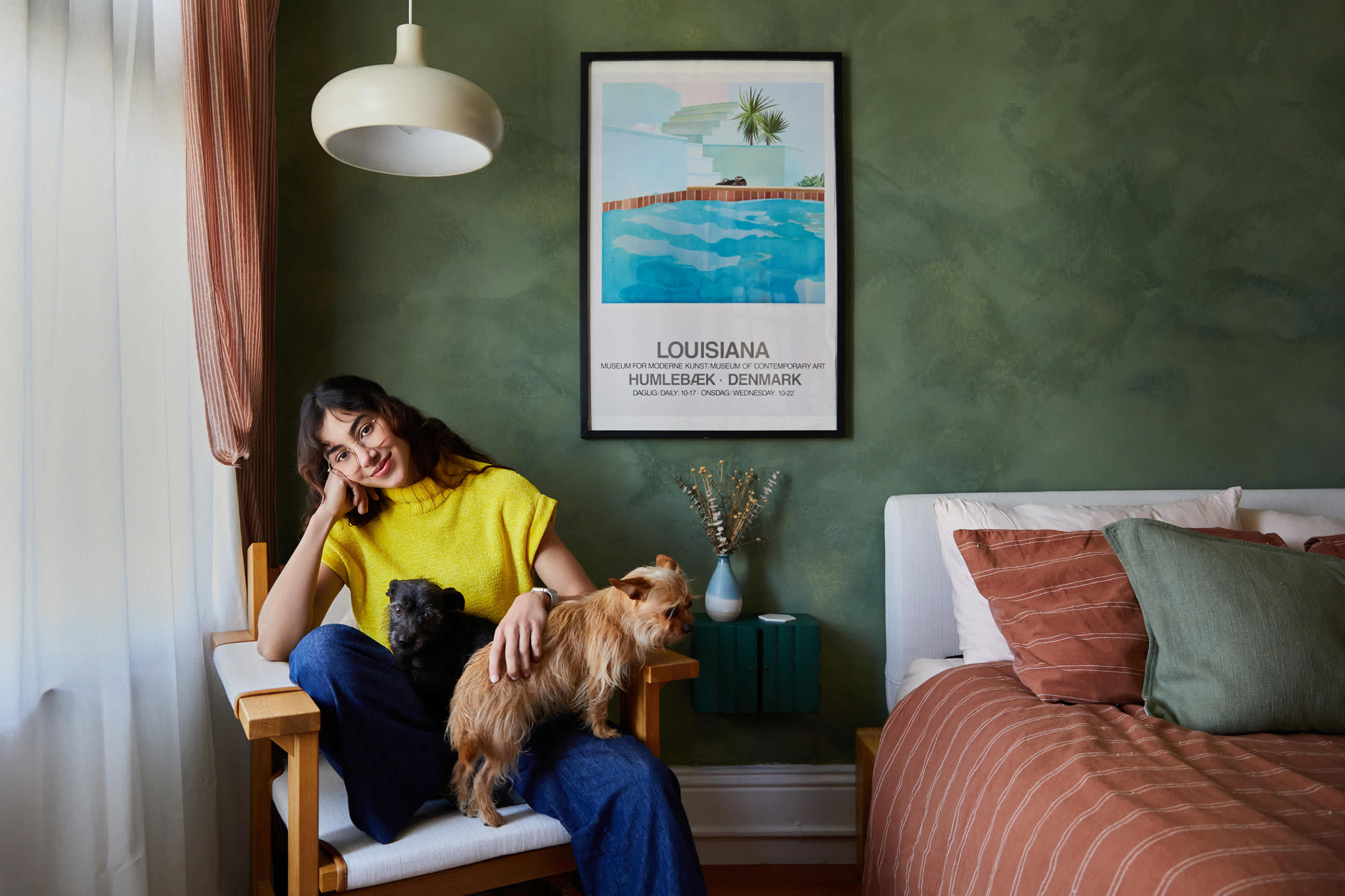 Tour a 600-Square-Foot Rental Transformed With DIY Solutions